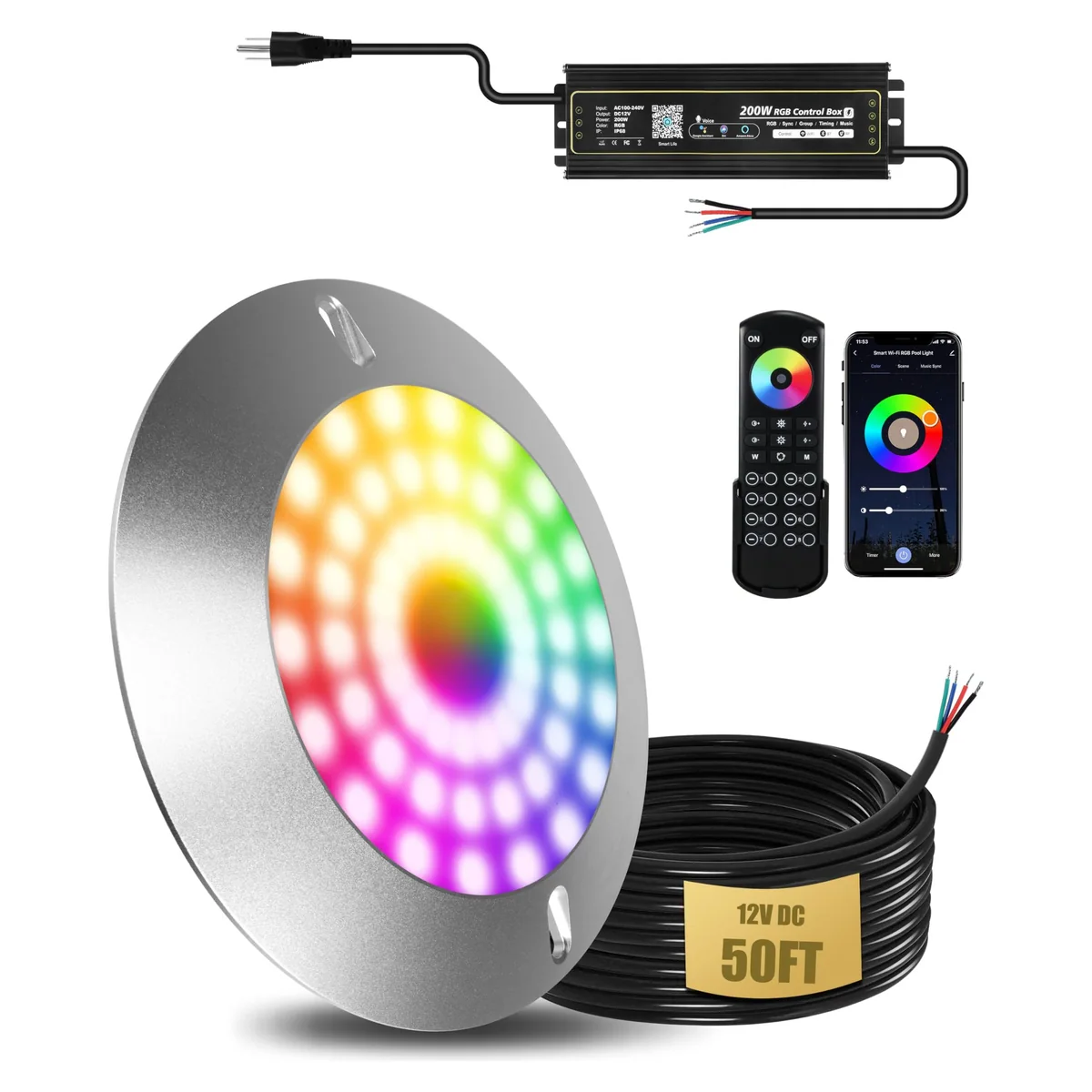 Goldlife P10 Small-Niche Pool Light